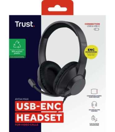HEADSET AYDA MAX USB-C/25462 TRUST