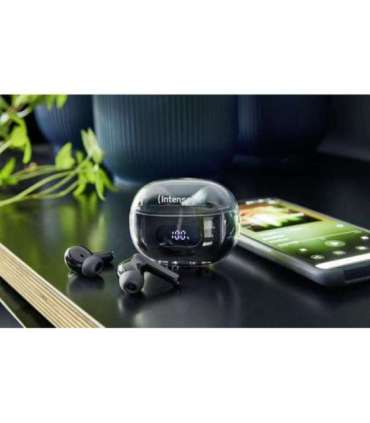 HEADSET BUDS PLUS T310AE/BLACK 3720310 INTENSO