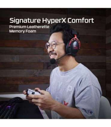 HEADSET HYPERX CLOUD ALPHA/RED HX-HSCA-RD/EM HYPERX
