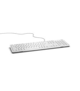 Dell KB216 Multimedia Wired EN White USB