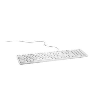 Dell KB216 Multimedia Wired EN White USB