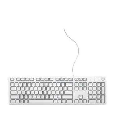 Dell KB216 Multimedia Wired EN White USB