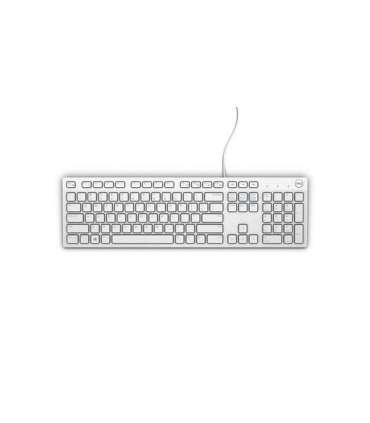 Dell KB216 Multimedia Wired EN White USB