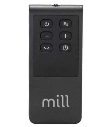 Mill FH1500BLACK Ceramic fan heater 1500 W Suitable for rooms up to 22 m² Black