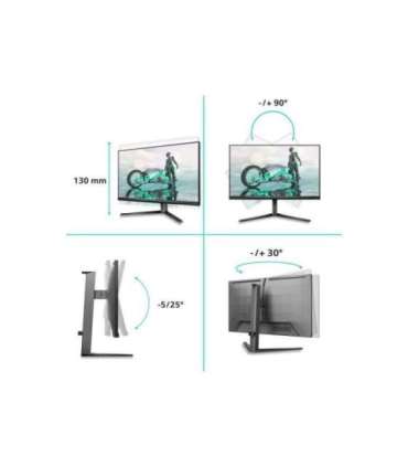 Philips 27M2N3800A/00 27 " Fast IPS 4K UHD 16:9 160 Hz 1 ms 3840 x 2160 pixels 350 cd/m² HDMI ports