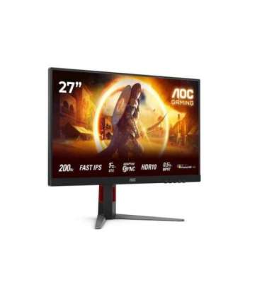 AOC 27G4HA 27 " Fast IPS FHD 16:9 200 Hz 0.5 ms 1920 x 1080 pixels 300 cd/m² HDMI ports quantity 2