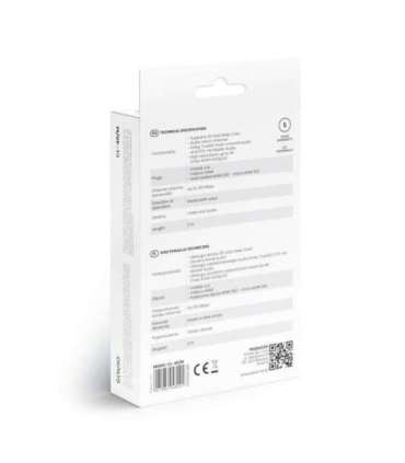 Savio CL-40/M HDMI (M) - micro HDMI (M) cable with Ethernet, 2m, Black