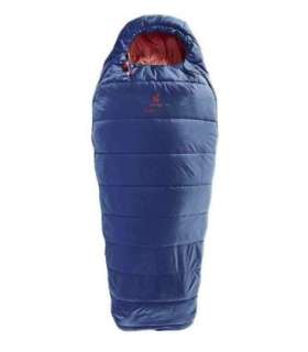 Deuter children's sleeping bag Starlight SQ (130-170 cm) - nightblue/redwood