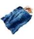 Deuter children's sleeping bag Starlight SQ (130-170 cm) - nightblue/redwood