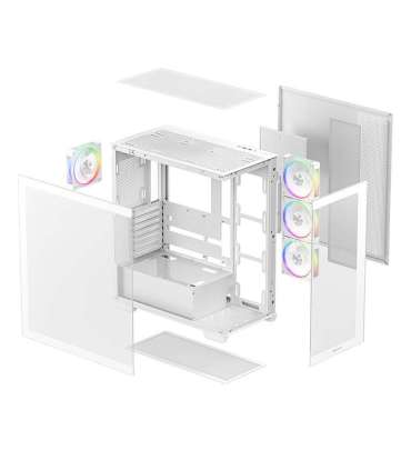 DeepCool CG580 4F V2 Midi Tower White