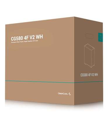 DeepCool CG580 4F V2 Midi Tower White