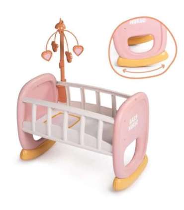 SMOBY Baby Nurse Kołyska z karuzelką