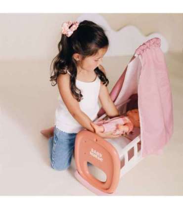 Smoby Baby Nurse Kołyska z Baldachimem