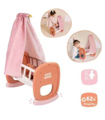 Smoby Baby Nurse Kołyska z Baldachimem