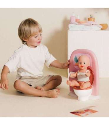 SMOBY Baby Nurse - Dwustronna toaleta Dla lalki 42 cm