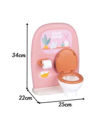 SMOBY Baby Nurse - Dwustronna toaleta Dla lalki 42 cm