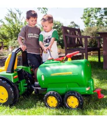Rolly Toys rollyTanker John Deere двухосная цистерна + насос