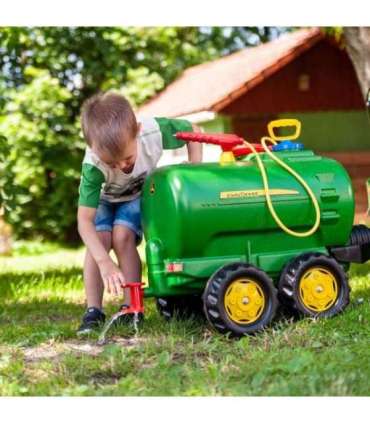 Rolly Toys rollyTanker John Deere двухосная цистерна + насос