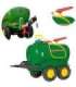 Rolly Toys rollyTanker John Deere двухосная цистерна + насос