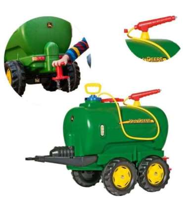 Rolly Toys rollyTanker John Deere двухосная цистерна + насос
