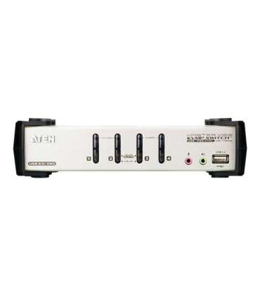 ATEN CS1734B - KVM / audio / USB switch - 4 ports