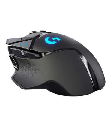 Logitech G502 Hero Wired Gaming Mouse, Black