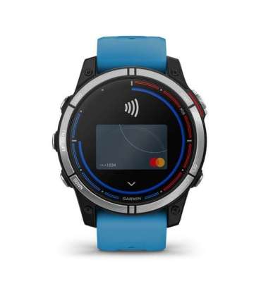 Garmin quatix 7 3.3 cm (1.3") MIP 47 mm Digital 260 x 260 pixels Touchscreen Blue Wi-Fi GPS (satellite)