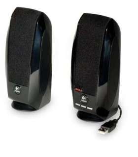 Logitech LGT-S150 Black 2.0 Stereo Speakers Total RMS power: 1.2 watts RMS (0.6 watts per satellite)  W
