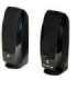 Logitech LGT-S150 Black 2.0 Stereo Speakers Total RMS power: 1.2 watts RMS (0.6 watts per satellite)  W
