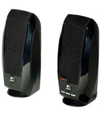 Logitech LGT-S150 Black 2.0 Stereo Speakers Total RMS power: 1.2 watts RMS (0.6 watts per satellite)  W