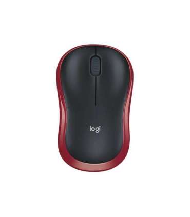 Logitech Mouse M185 Wireless Red