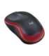 Logitech Mouse M185 Wireless Red