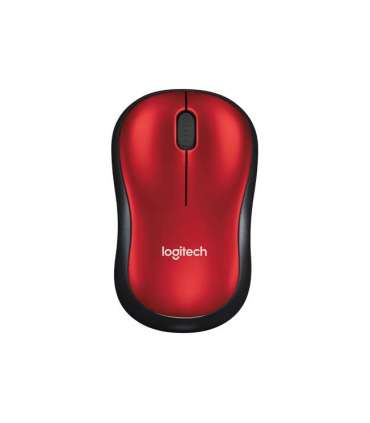 Logitech Mouse M185 Wireless Red
