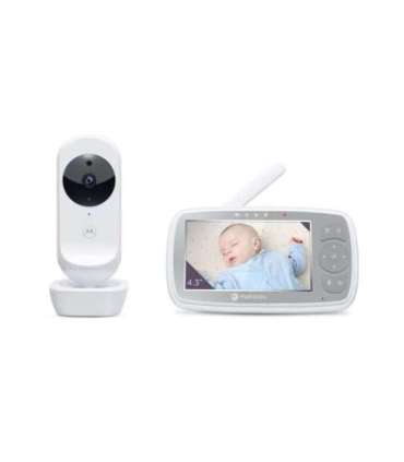 Motorola Wi-Fi Video Baby Monitor VM44 CONNECT 4.3" 4.3" LCD colour display with 480 x 272px resolution 2x