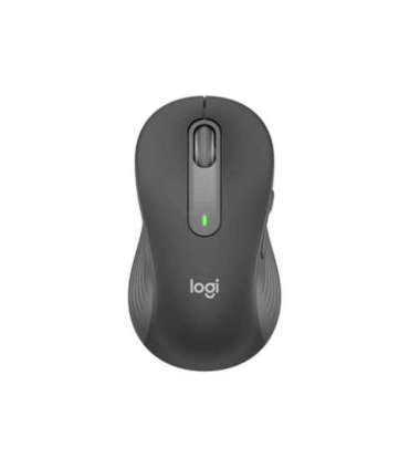 Logitech Signature M650 L Left Wireless Mouse, RF Wireless + Bluetooth, 2000 DPI, Graphite Logitech