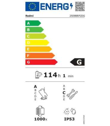 Xiaomi Redmi Pad 2 Pro 5G 12.1 " Graphite Gray LCD 2560 x 1600 pixels Snapdragon 7S Gen 4 6 GB 128 GB |