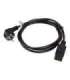 Lanberg CEE 7/7-IEC 320 C19 power cord 1.8m 16A VDE, black Lanberg