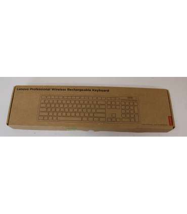 SALE OUT. Lenovo Professional Wireless Rechargeable Keyboard AI Estonian Lenovo Professional Wireless Rechargeable