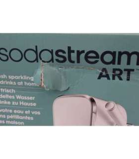 SALE OUT. SodaStream Art Sparkling Water Maker, White SodaStream Art Sparkling Water Maker DAMAGED PACKAGING