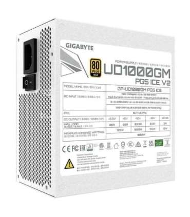 Gigabyte UD1000GM 1000W PG5 ICE Power Supply (GP-UD1000GM PG5 ICE)
