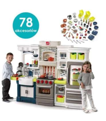 STEP2 Stylowa kuchnia dla dzieci Elegant Edge z akcesoriami