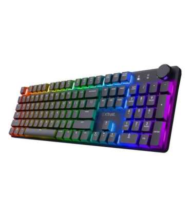 Trust GXT 868 Torix keyboard Gaming USB + RF Wireless + Bluetooth QWERTY US English Black