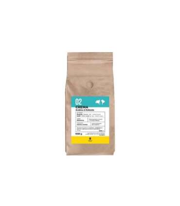 8Grams Crema roasted coffee beans, 1 kg
