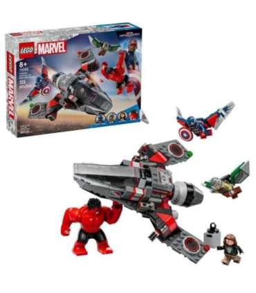 LEGO MARVEL 76292 Captain America VS Red Hulk Duel