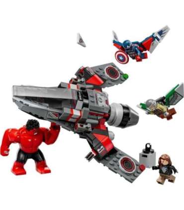 LEGO MARVEL 76292 Captain America VS Red Hulk Duel