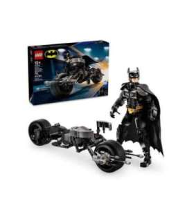LEGO BATMAN 76273 Batman Construction Figure and the Bat-Pod Bike