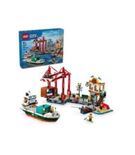 LEGO CITY 60422 Seaside Harbour with Cargo Ship
