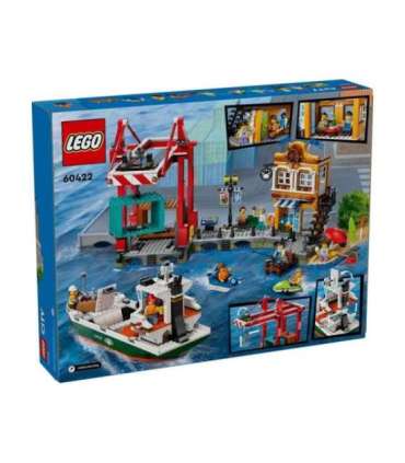 LEGO CITY 60422 Seaside Harbour with Cargo Ship