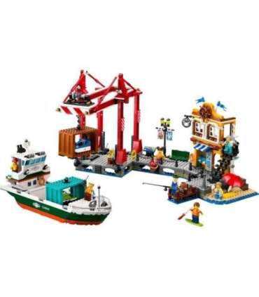 LEGO CITY 60422 Seaside Harbour with Cargo Ship