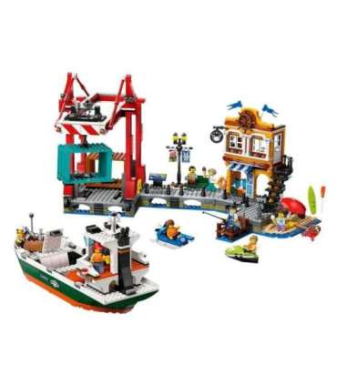 LEGO CITY 60422 Seaside Harbour with Cargo Ship